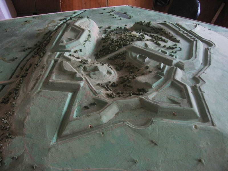 Layout of Lysa Gora (Bald Mountain) Fort